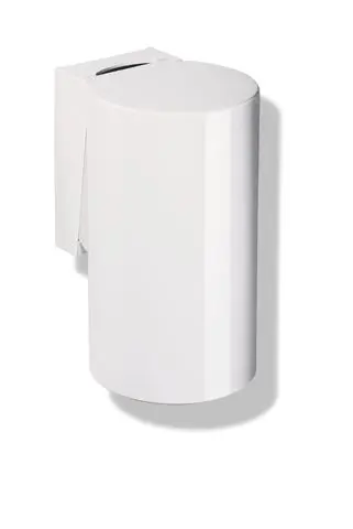 Hewi Abfallbehälter Serie 477, Kniebet. antimikrobielle Ausrüstung signalweiß 477.05D100 98 47705D10098