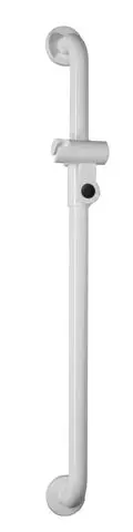Hewi Brausehalterstange Ser 801, d:33 AM:900mm, m.Br.H. reinweiß 801.33.110 99 8013311099