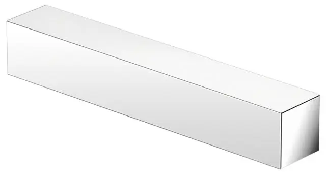 Hewi Reservepapierhalter Sys 100 chrom, d:20mm, Tiefe: 122mm 100.21.20040 1002120040