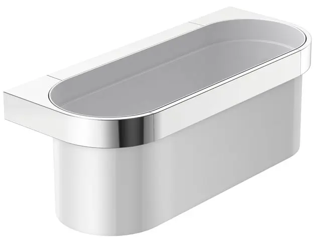 Hewi Duschkorb, chrom Einsatz Kunststoff, B:250mm 800.03.30041 8000330041