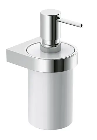 Hewi Seifensp. Kst. m. Halter Sys 800 Halter chrom, Seifensp. signalweiß 800.06.11041 8000611041