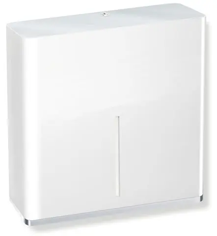 Hewi WC-Großrollenhalter, Edelstahl, weiß besch., 1 WC-Großrolle 950.21.600 95021600
