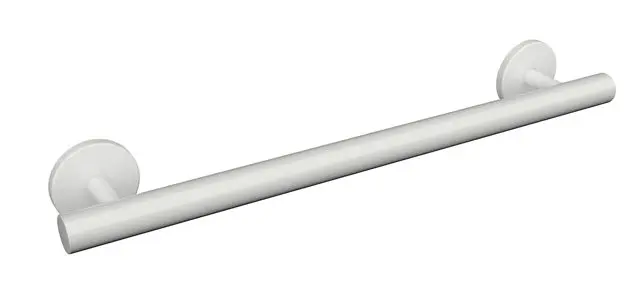 Hewi Haltegriff, L:400mm, d:33mm, Kst. unifarben signalweiß 950.36.11090 98 950361109098