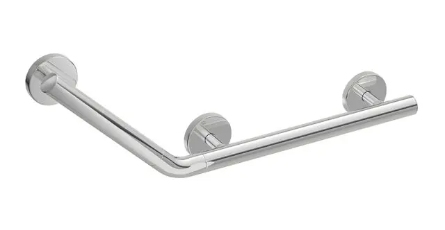 Hewi Winkelgriff, 135 Gr Bogen d:33mm, Kst., chromoptisch beschichtet 950.22.20050 9502220050