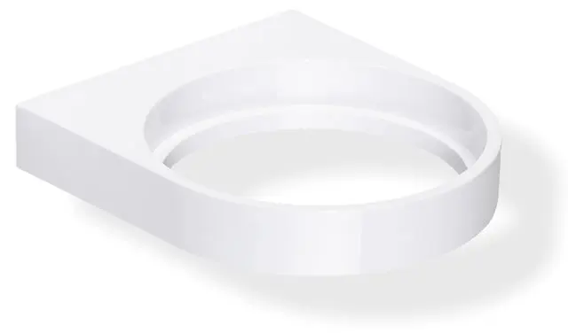 Hewi Halter Sys 800 K für Becher, Seifenspender reinweiß 800.00.10090 99 800001009099