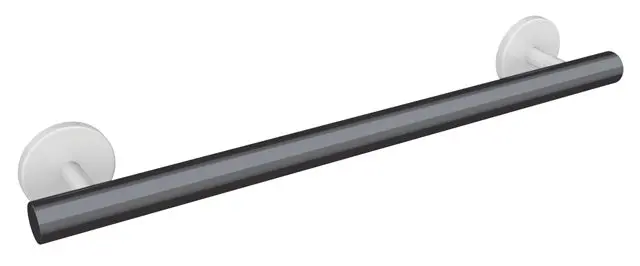 Hewi Haltegriff, L:600mm, d:33mm, Kst., signalweiß, Stangen farb. anthrazitgrau 950.36.13091 92 950361309192