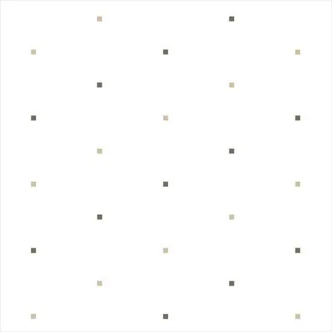 Hewi Duschspritzschutzvorhang Ser 801 Dekor squares umber/sand, Trevira CS 801.52.01038 8015201038