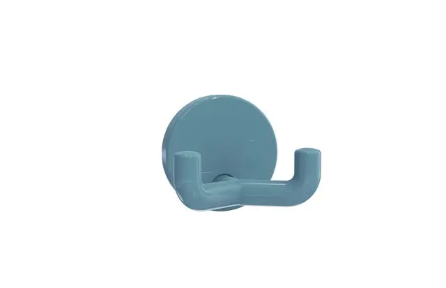 Hewi Doppelhaken Ser 477, d:50mm, eckige Hakenform aquablau 477.90.025 55 4779002555