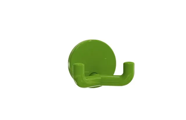 Hewi Doppelhaken Ser 477, d:50mm, eckige Hakenform maigrün 477.90.025 72 4779002572