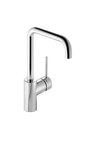 Hewi Einhebel-Waschtischmischer verchromt, Rundrohr D 20 AQ1.12M10440 AQ112M10440