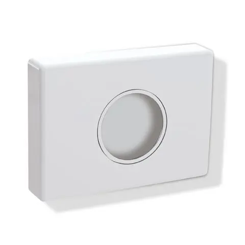Hewi Hygienebeutelspender Sys 800 K, signalweiß, Ring farbig stahlblau 800.06.75091 50 800067509150
