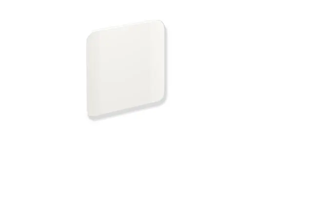 Hewi Rückenstütze Sys 900, Wandmontage pulverbeschichtet weiß tma/wem 900.51.91060 AS 9005191060AS