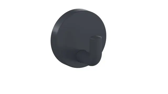 Hewi Einzelhaken Ser 477, matt, d:50mm anthrazitgrau 477.90B010 92 47790B01092