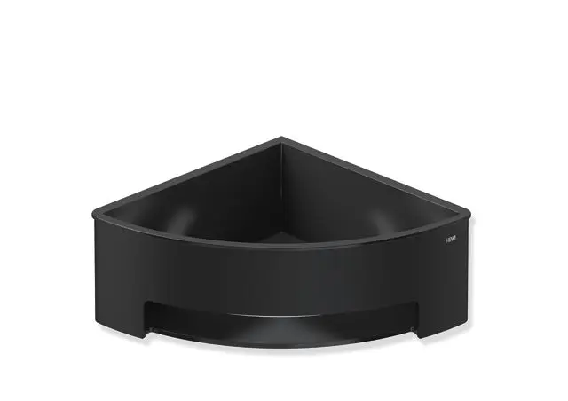 Hewi Duschkorb Ecklösung, pulverbeschichtet schw tiefmatt/swm 900.03.00260 CV 9000300260CV