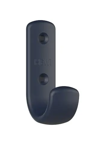 Hewi Garderobenhaken Ser 477, matt, H:75 stahlblau 477.90B060 50 47790B06050