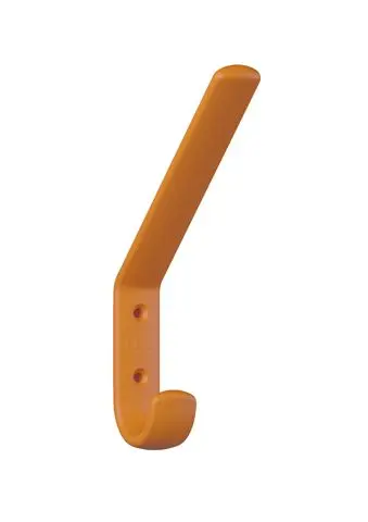 Hewi Garderobenhaken Ser 477, matt, H:165, m.Distanzstück orange 477.90B071 24 47790B07124