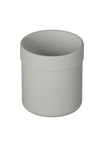 Hewi Polyamidbecher Ser 477, matt, flachbodig felsgrau 477.04B020 95 47704B02095