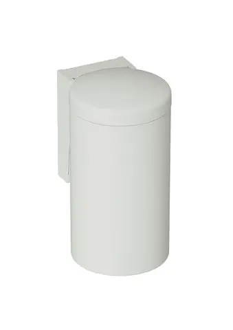 Hewi Abfallbehälter Ser 477, matt, Kniebetätigung lichtgrau 477.05B300 97 47705B30097