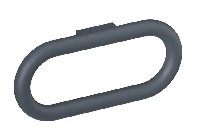 Hewi Handtuchring Ser 477, matt, d:28, schwenkbar anthrazitgrau 477.09B300 92 47709B30092