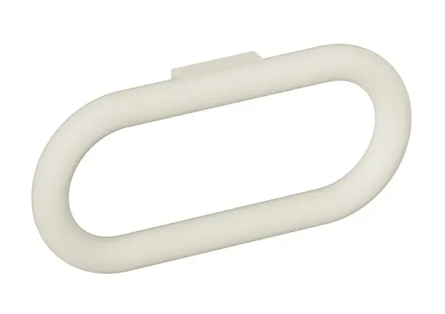 Hewi Handtuchring Serie 477, matt, d:28 schwenkbar reinweiß 477.09B300 99 47709B30099