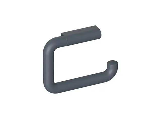 Hewi WC-Papierhalter Ser 477, matt anthrazitgrau 477.21B100 92 47721B10092