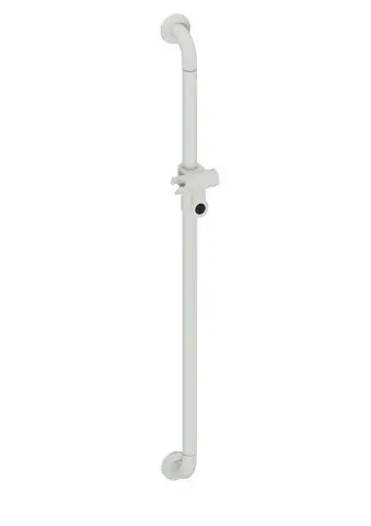 Hewi Brausehalterstange Ser 477, matt, AM:1100mm, m.Br.H. lichtgrau 477.33B100 97 47733B10097