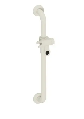 Hewi Brausehalterstange Serie 477, matt AM:600mm, BAM1.1 reinweiß 477.33B120 99 47733B12099