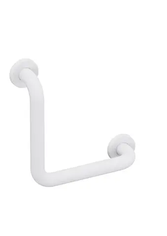 Hewi Winkelgriff Ser 801, matt, d:33 AM:255mm, W:255mm signalweiß 801.22B120 98 80122B12098