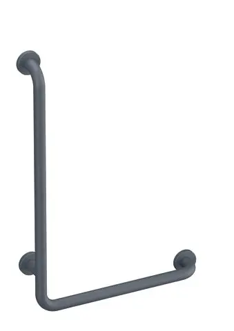 Hewi Winkelgriff Ser 801,matt,Alu.-Kern d:33, AM:750mm, W:500mm signalweiß 801.22B136 98 80122B13698