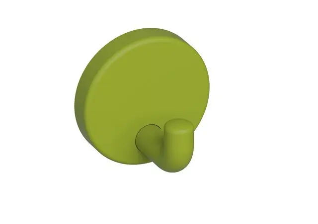 Hewi Wandhaken Ser 801, matt, d:40mm apfelgrün 801.90B010 74 80190B01074