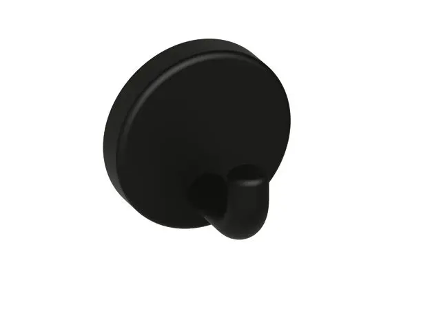 Hewi Wandhaken Ser 801, matt, d:40mm tiefschwarz 801.90B010 90 80190B01090