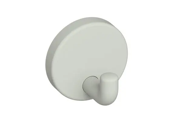 Hewi Wandhaken Ser 801, matt, d:40mm lichtgrau 801.90B010 97 80190B01097