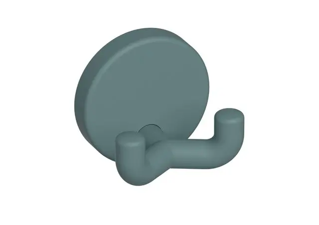 Hewi Doppelhaken Ser 801, matt, d:40mm aquablau 801.90B020 55 80190B02055