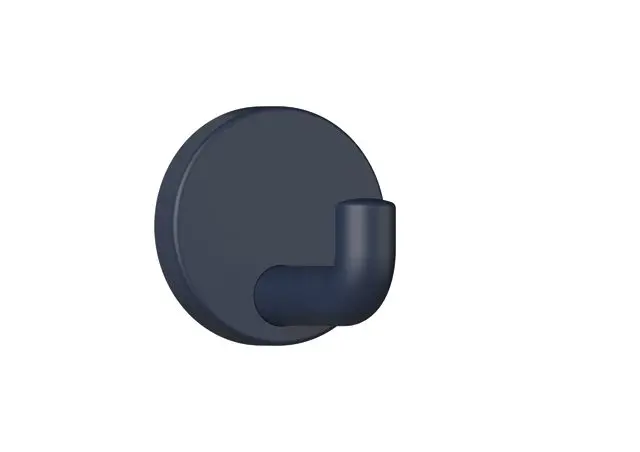 Hewi Wandhaken Ser 477, matt, d:60mm stahlblau 477.90B045 50 47790B04550