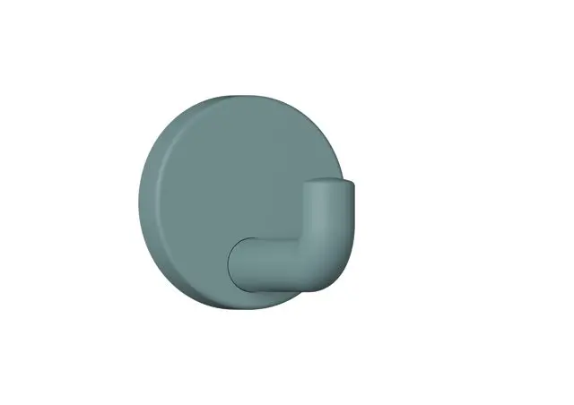 Hewi Wandhaken Ser 477, matt, d:60mm aquablau 477.90B045 55 47790B04555