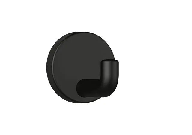 Hewi Wandhaken Ser 477, matt, d:60mm tiefschwarz 477.90B045 90 47790B04590