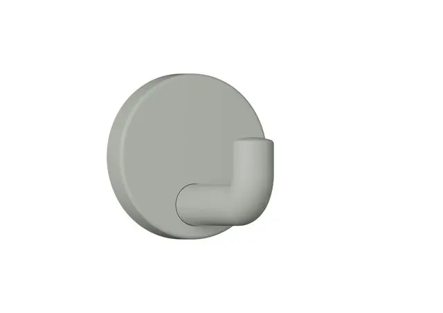 Hewi Wandhaken Ser 477, matt, d:60mm felsgrau 477.90B045 95 47790B04595