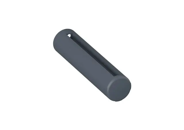 Hewi Glasplattenhalter Ser 477, matt, f. 8mm-Glasplatten anthrazitgrau 477.03B500 92 47703B50092