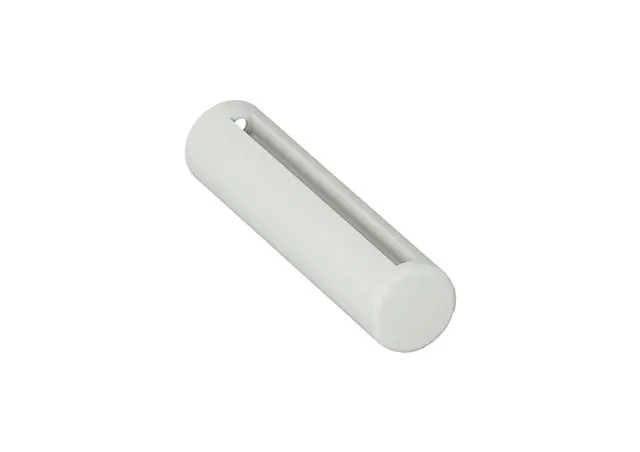 Hewi Glasplattenhalter Ser 477, matt, f. 8mm-Glasplatten lichtgrau 477.03B500 97 47703B50097
