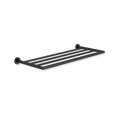 Hewi Badetuchablage, B:644 mm aus Messing, matt schwarz beschichtet 950.30.11001 9503011001