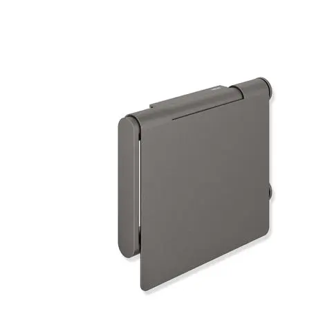 Hewi WC-Papierhalter m. Deckel pulverbeschichtet dgrau tiefmatt 900.21.00560 SC 9002100560SC