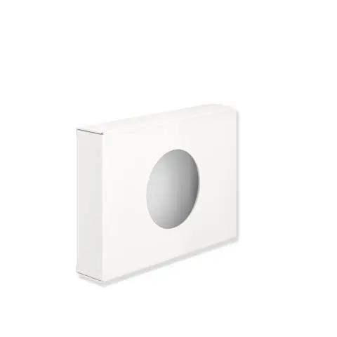 Hewi Hygienebeutelspender, plvb, B: 136,H: 98,T: 27,5 weiß tiefmatt 900.06.01160 DX 9000601160DX