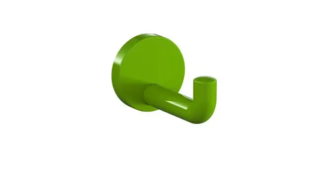 Hewi Einzelhaken Ser 477, d:70mm apfelgrün 477.90.030 74 4779003074