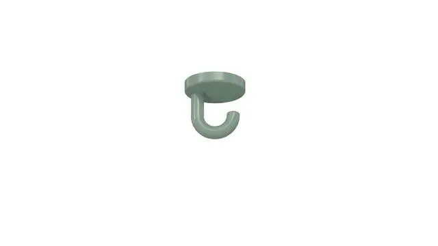 Hewi Haken Ser 477, d:40mm, als Unterkopfhaken felsgrau 477.90.040 95 4779004095