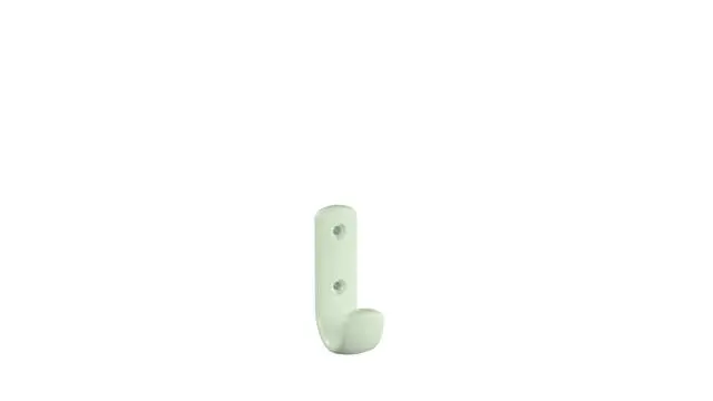 Hewi Garderobenhaken Serie 477, H:75mm reinweiß 477.90.060 99 4779006099
