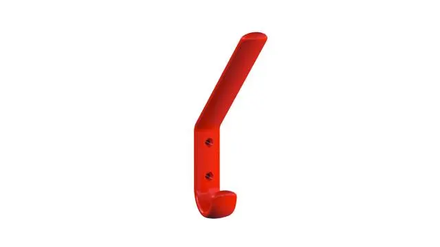 Hewi Garderobenhaken Ser 477, H:165mm koralle 477.90.070 36 4779007036