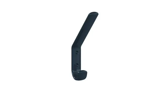 Hewi Garderobenhaken Ser 477, H:165mm anthrazitgrau 477.90.070 92 4779007092