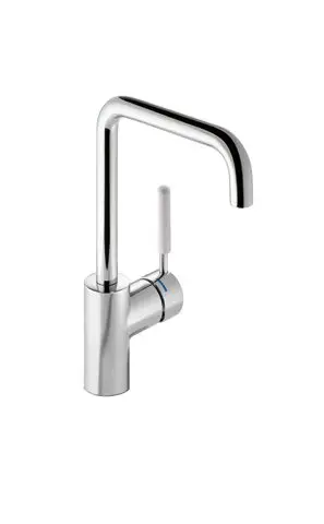 Hewi Einhebel-WTM, Rundrohr mit farbigem Griffelement signalweiß AQ1.12M10640 98 AQ112M1064098