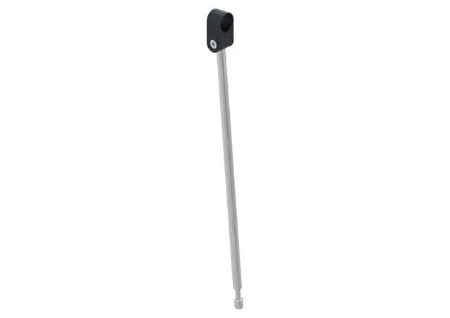 Hewi Bodenstütze f. SKG 801.50., matt L:527mm, Edst., Anb. farbig reinweiß 950.50B027XA 99 95050B027XA99