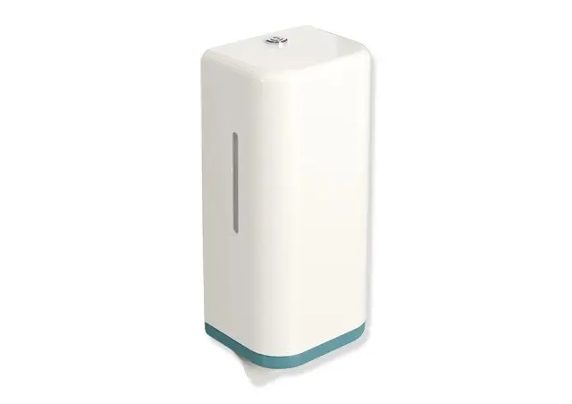 Hewi Seifenspender, manuell Korpus Fb 99, Rahmen aquablau 477.06.10199 55 477061019955